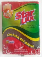 ESPONJA STARLUX MULTIUSO (PCT 4UN)